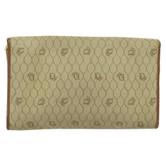 Christian Dior Vintage Honeycomb chain Canvas