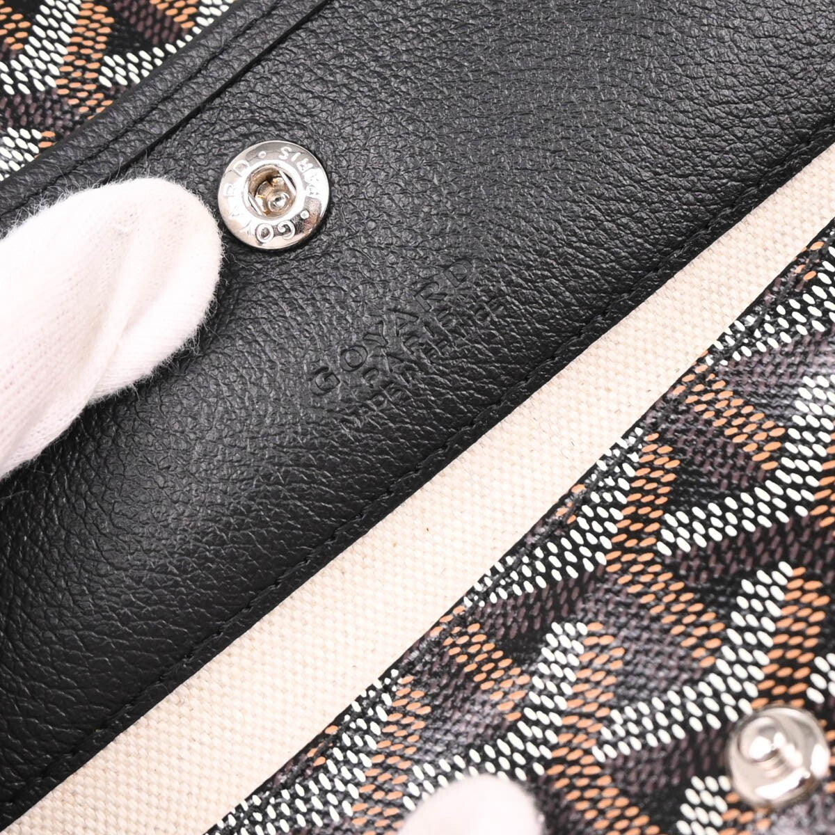 Goyard Saint Louis Tote Coated Canvas