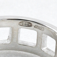 Gucci Open Square Ring Silver 925