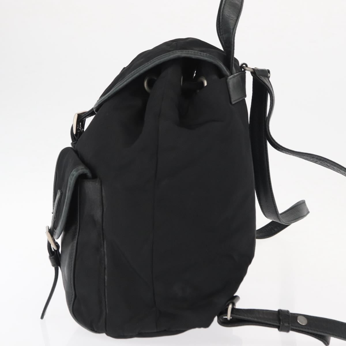 Prada Vela Double Front Pocket Backpack Tessuto with Saffiano Leather