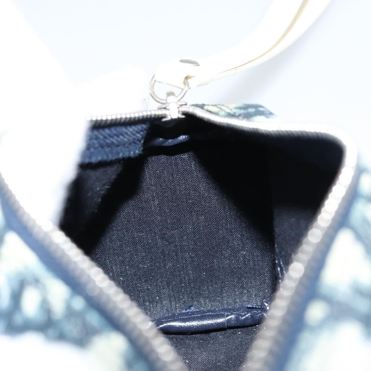 Christian Dior Vintage Trotter Pouch Canvas
