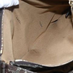 Fendi Mia Tote Metallic Zucca Canvas