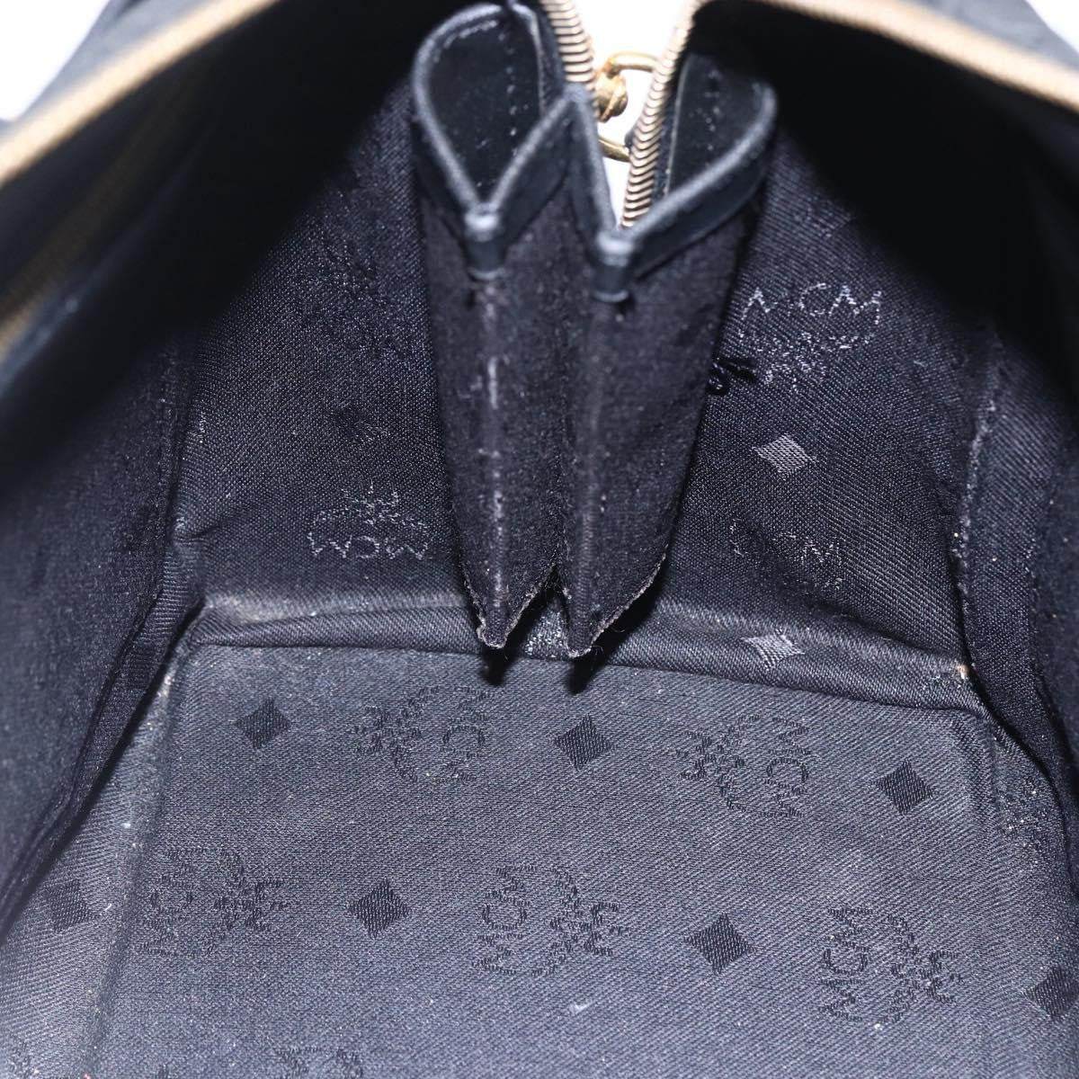 MCM Visetos logogramme Handbag Canvas and Leather