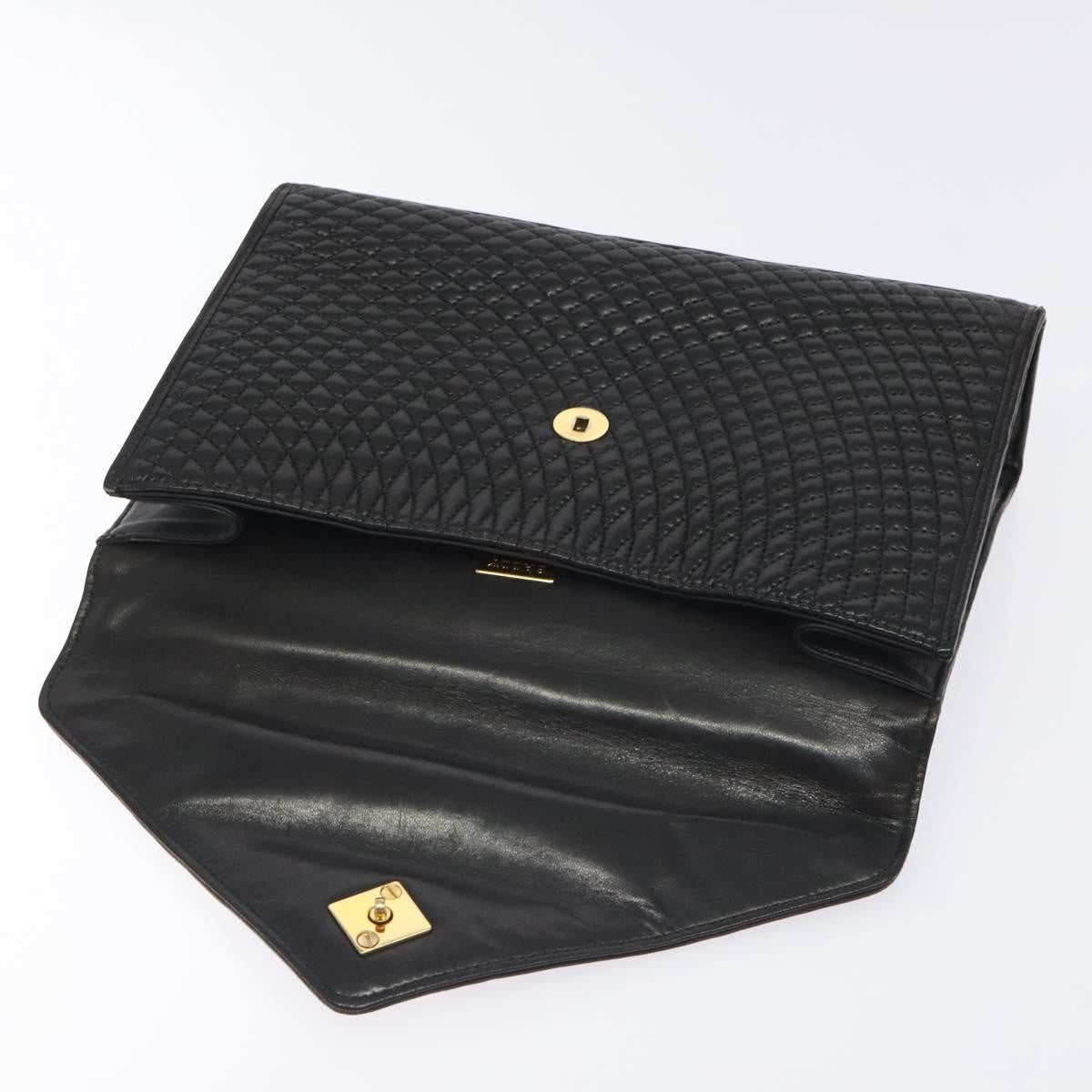 Bally Vintage Handbag Quilted Leather