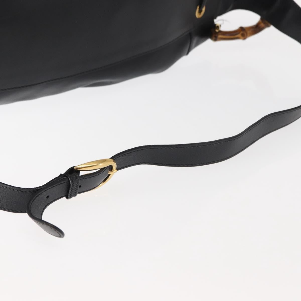 Gucci Vintage Bamboo Sling Backpack Leather