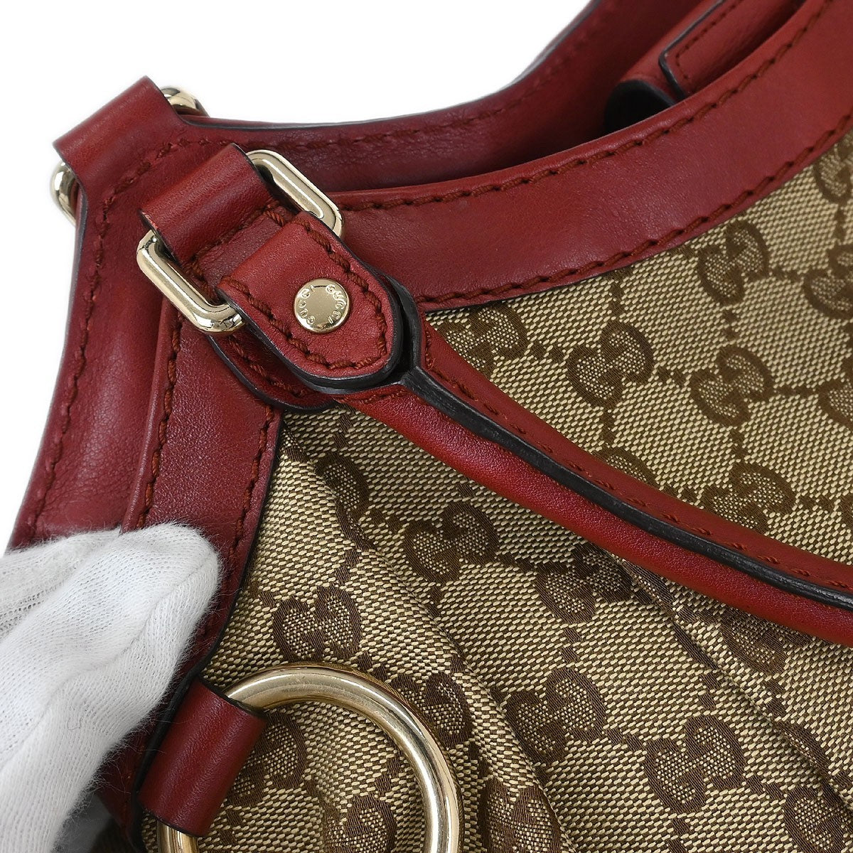 Gucci Sukey Tote GG Canvas with Leather