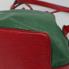 Louis Vuitton Petit Noe Handbag Two Tone Epi Leather