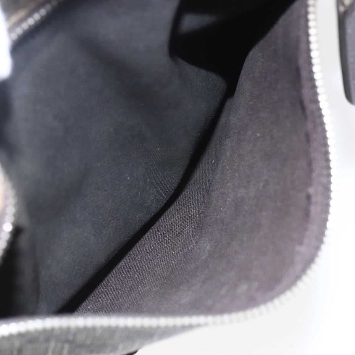 Gucci Front Zip Messenger GG Coated Canvas