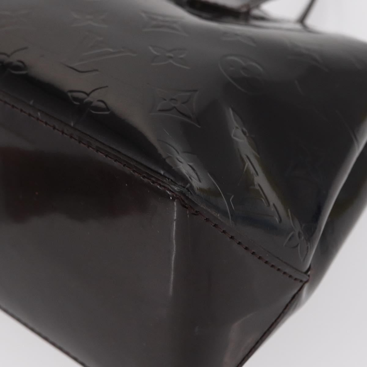 Louis Vuitton Wilshire Handbag Monogram Vernis