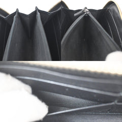 Gucci Signature Zip Around Wallet Guccissima Leather