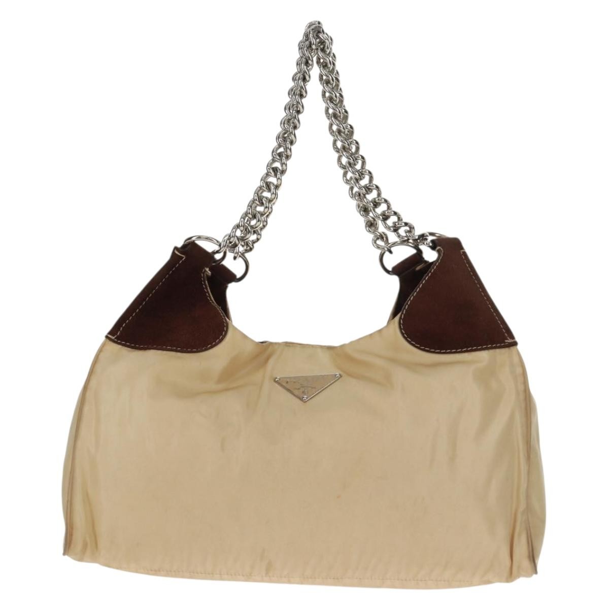 Prada Chain Tote Soft Calf