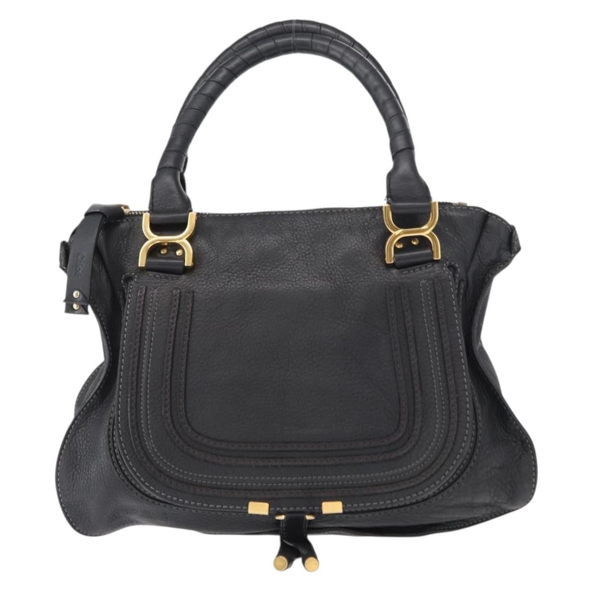 Chloe Marcie Satchel Leather