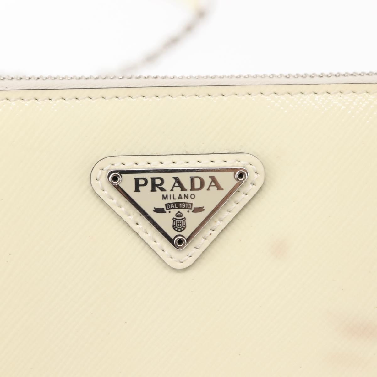 Prada Chain Crossbody Bag Vernice Saffiano Leather