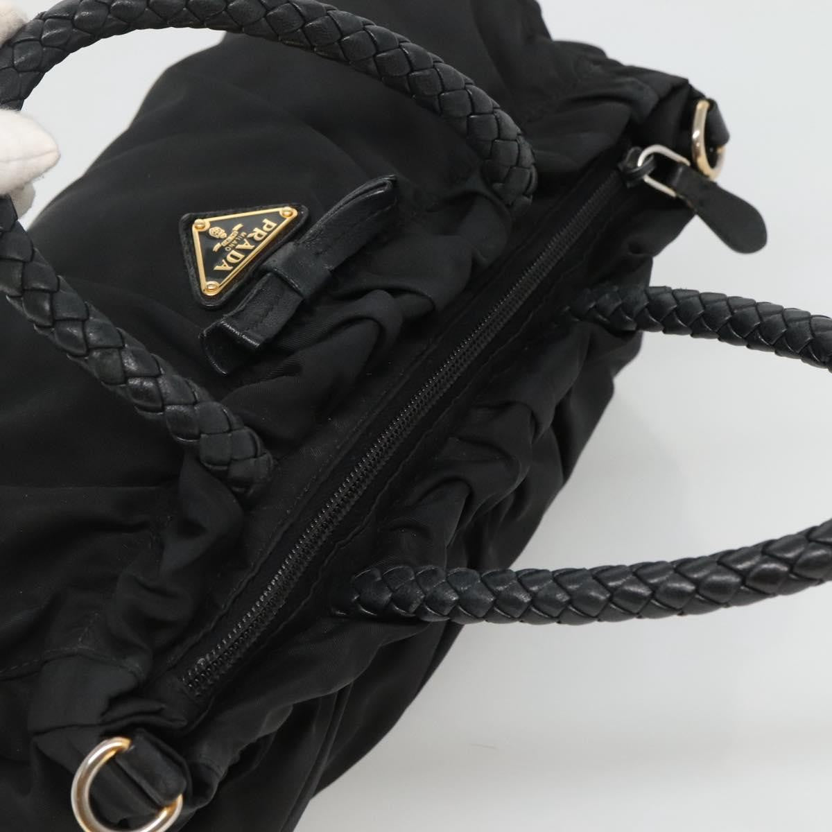 Prada Bow Convertible Tote Tessuto