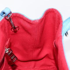 Prada Canapa Convertible Tote Canvas with Applique