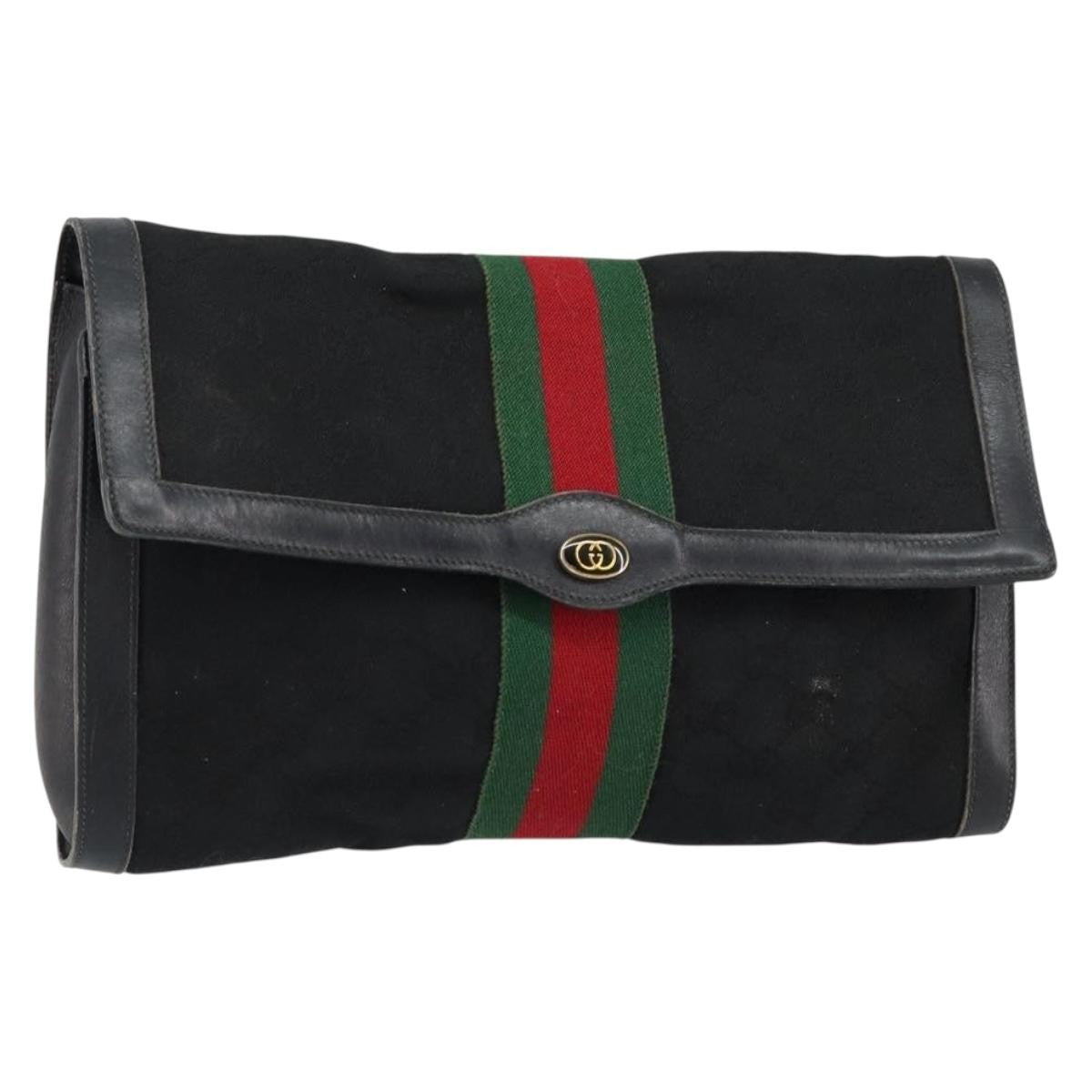 Gucci Sherry line pouch Canvas