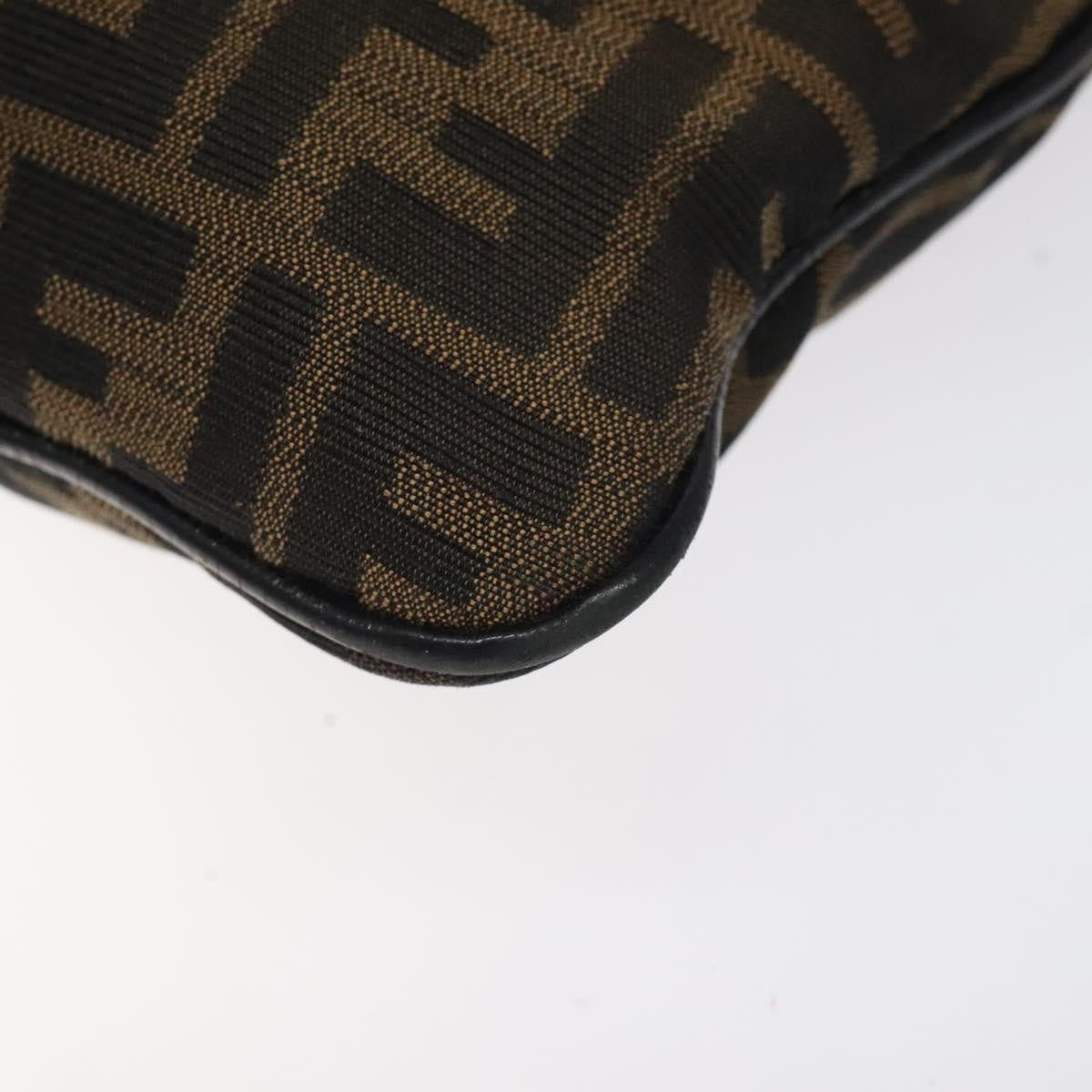 Fendi Chef Zip Crossbody Bag Zucca Canvas