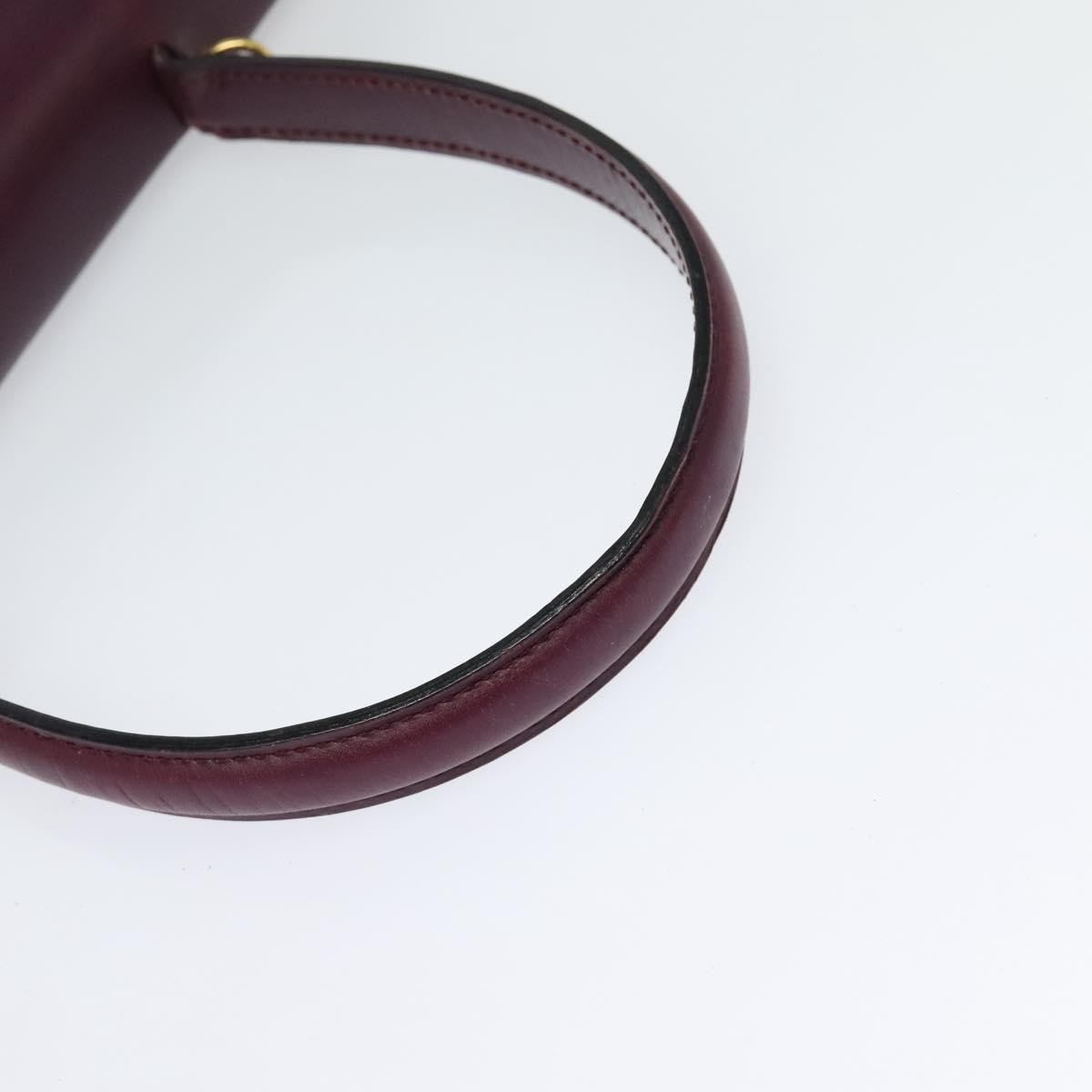 Celine Circle Logo Handbag Leather