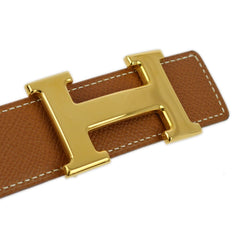 Hermes Constance Reversible Belt Leather