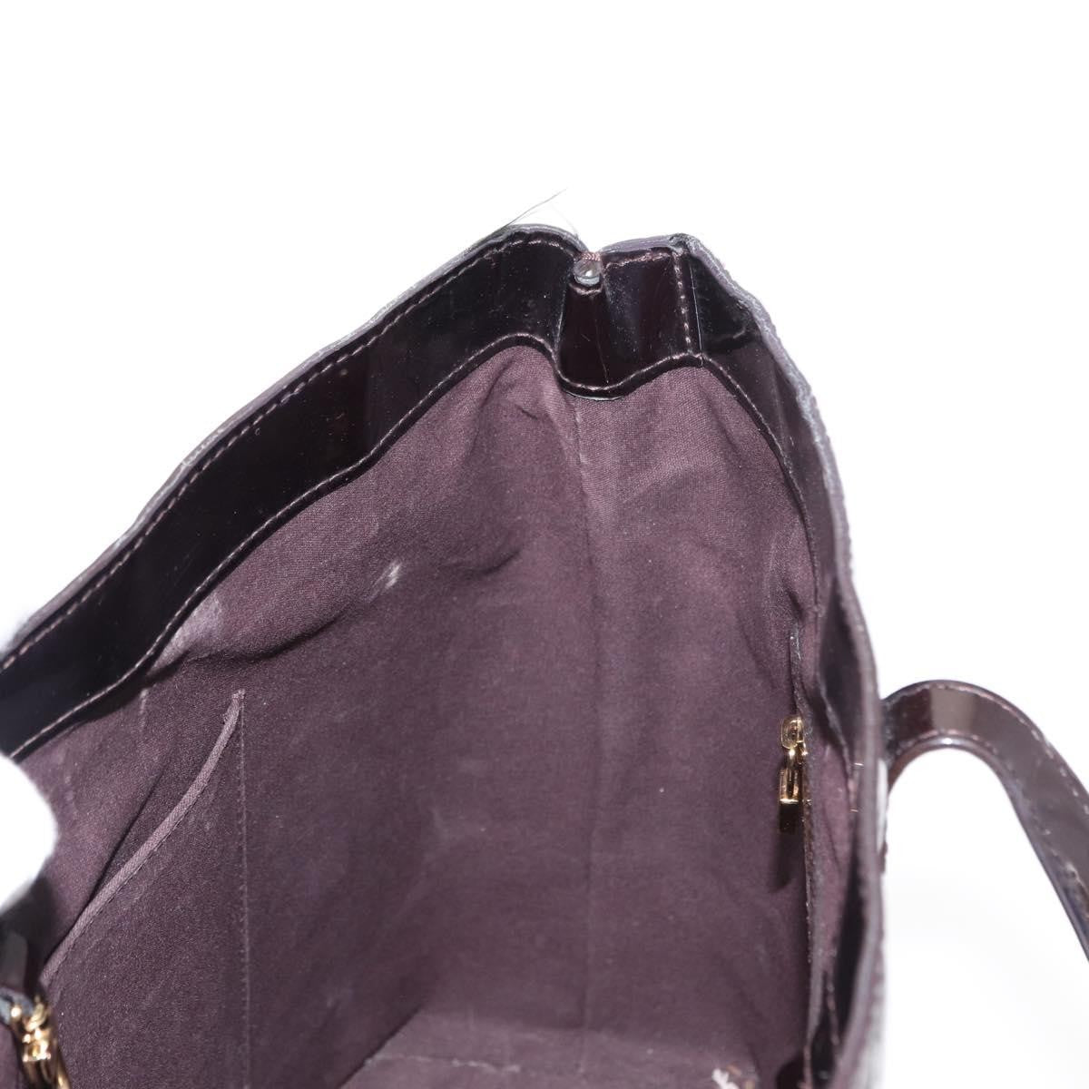 Louis Vuitton Wilshire Handbag Monogram Vernis