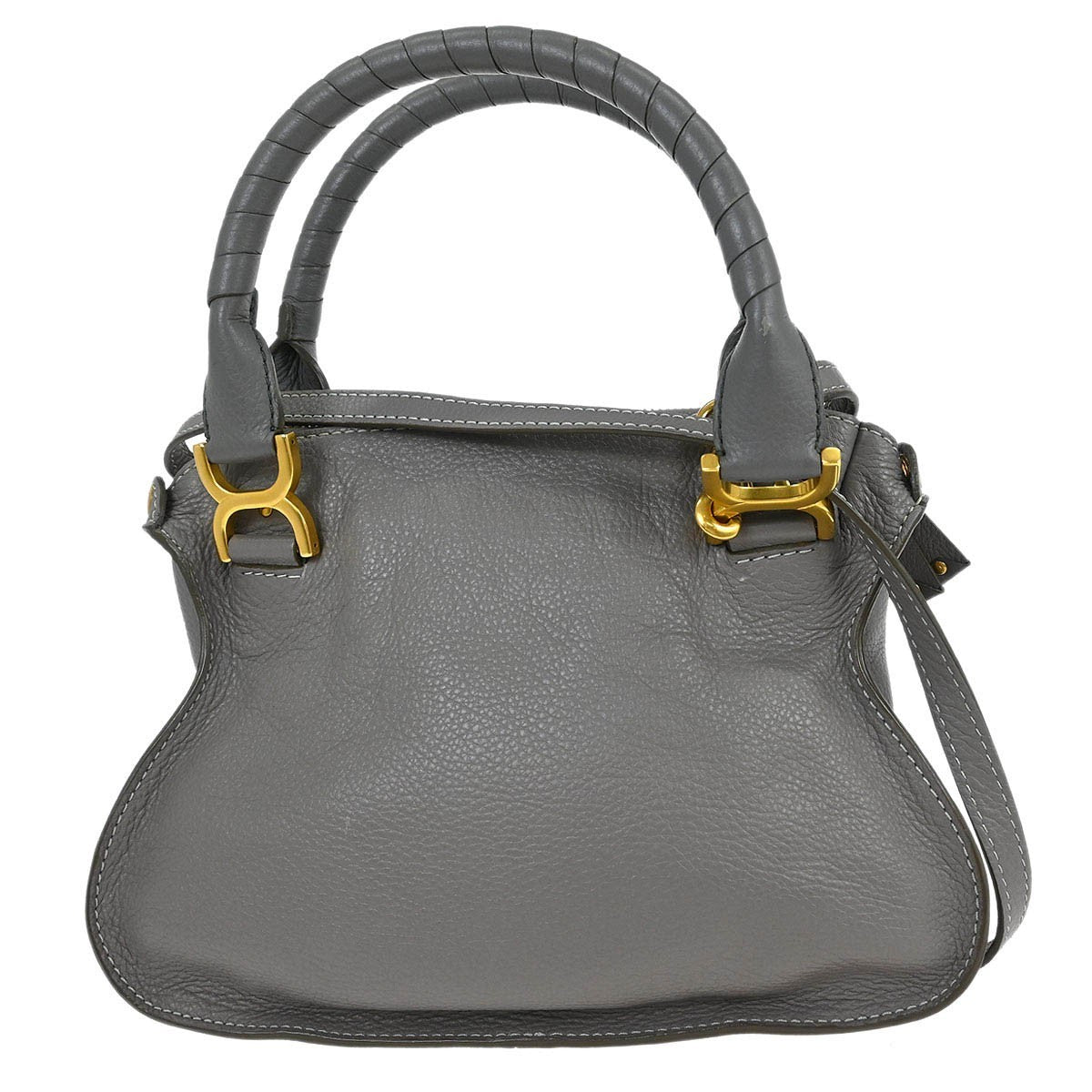 Chloe Marcie Satchel Leather