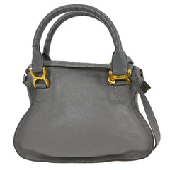 Chloe Marcie Satchel Leather