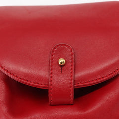 Gucci Vintage Bamboo Backpack Leather