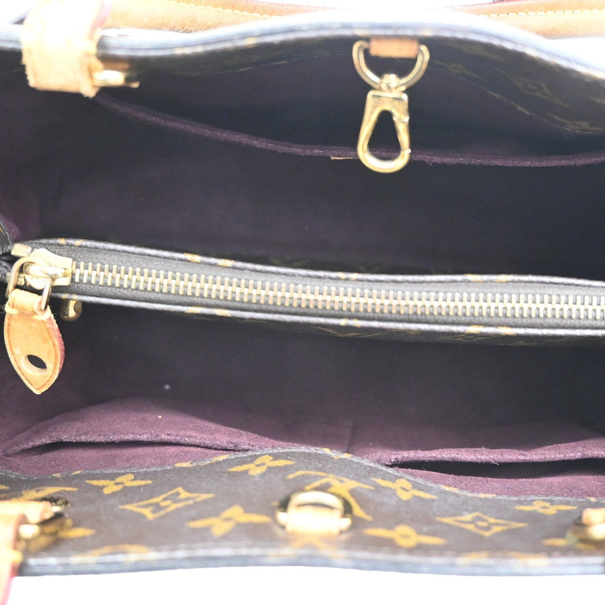 Louis Vuitton Montaigne Handbag Monogram Canvas