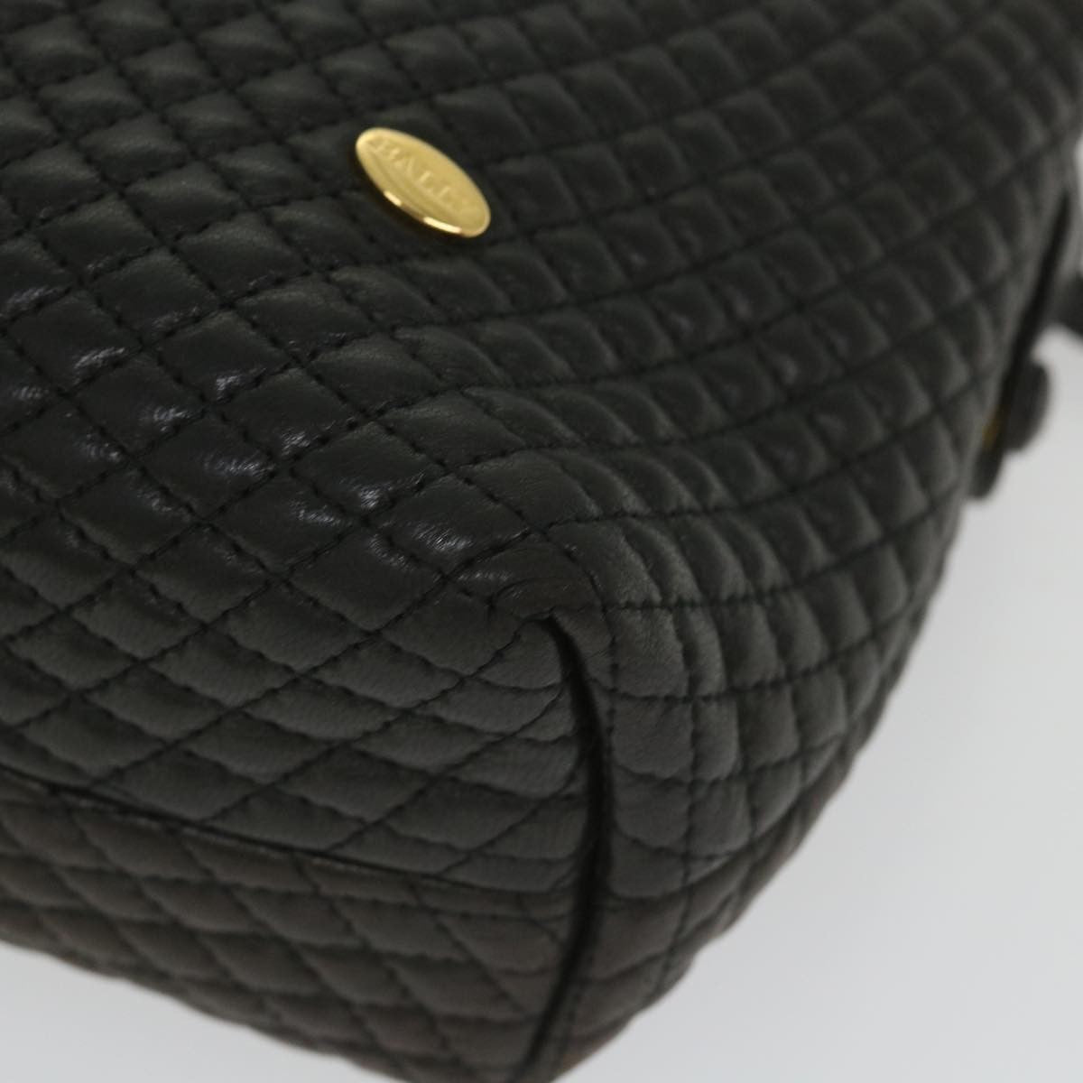 Bally Vintage Shoulder Bag Quilted leather