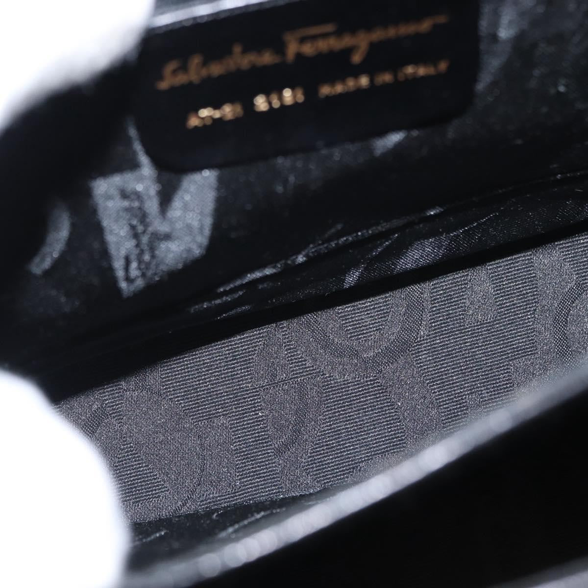 Salvatore Ferragamo Convertible Top Handle Bag Leather