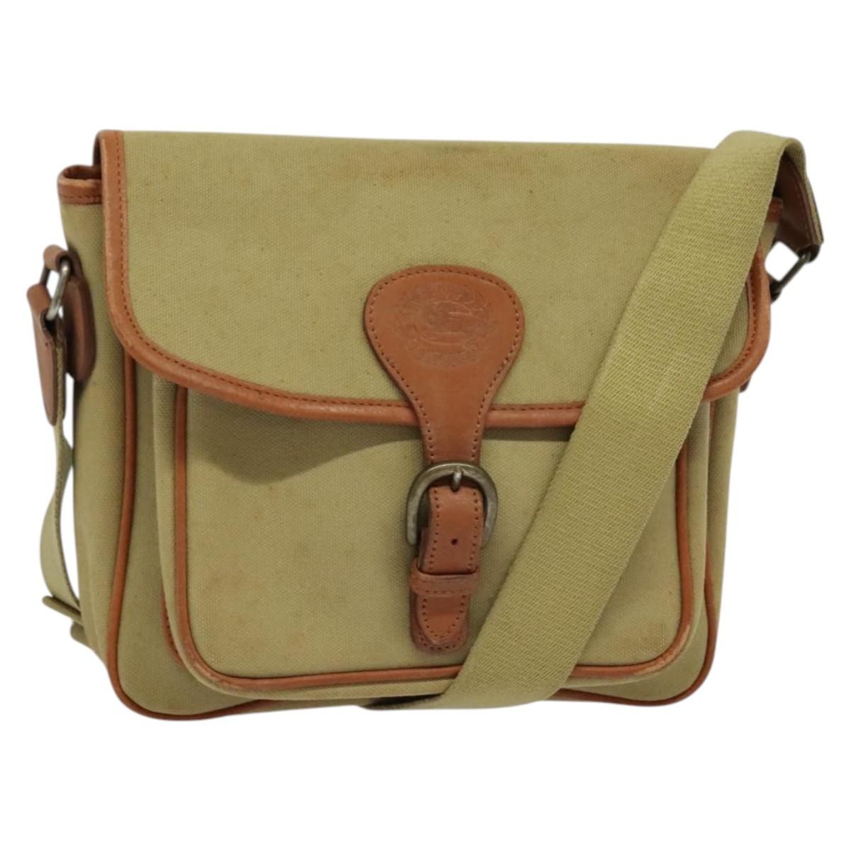 Burberry Front Pocket Messenger Bag Canvas