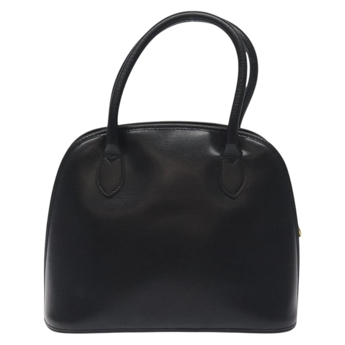 Celine Circle Logo Handbag Leather