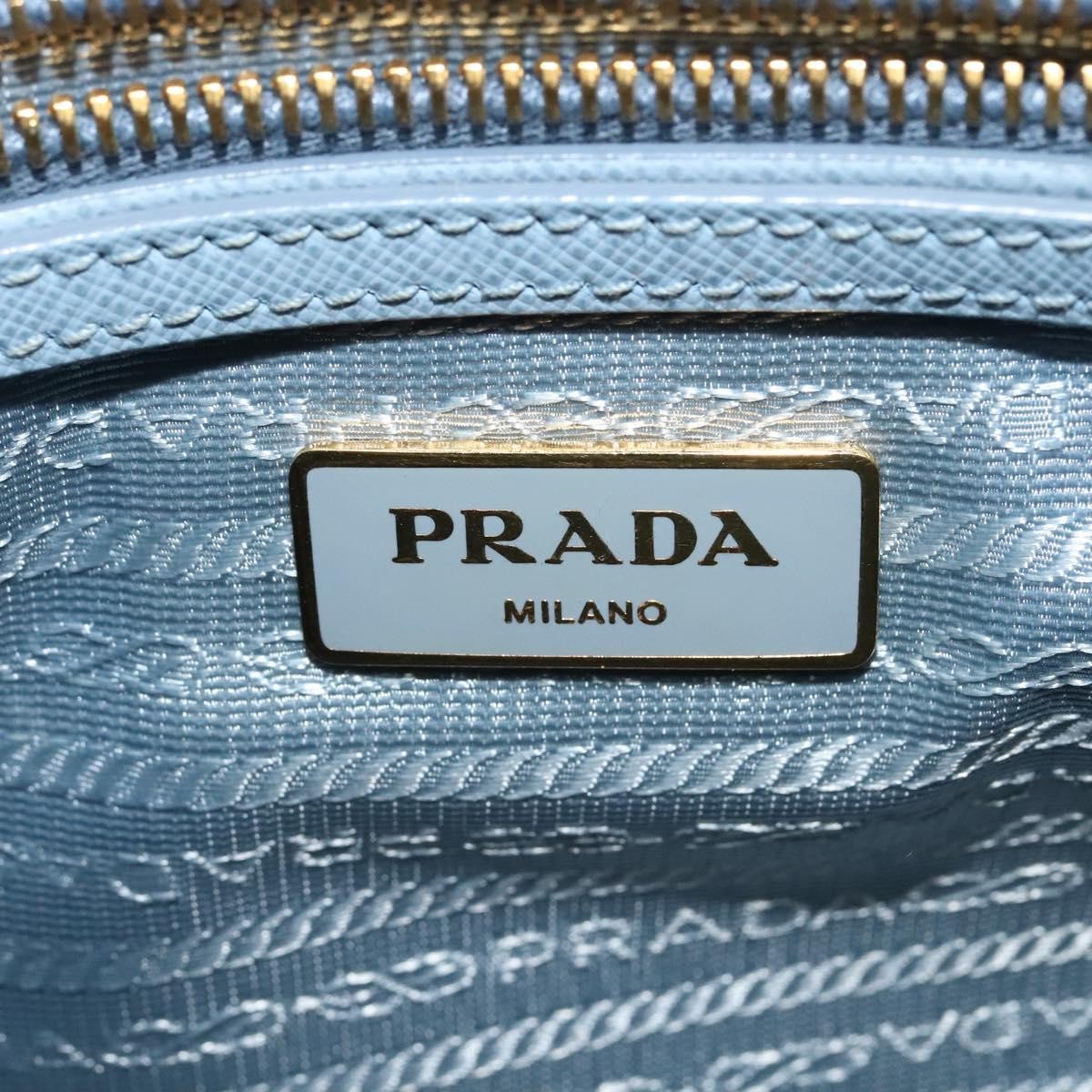 Prada Double Zip Lux Tote Saffiano Leather
