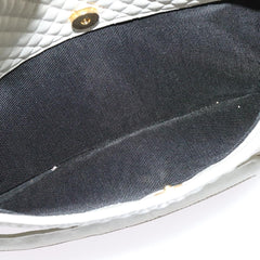 Bally Vintage Chain Shoulder Bag Quilted Leather