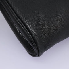 Celine Vintage Circle Logo Crossbody Bag Leather