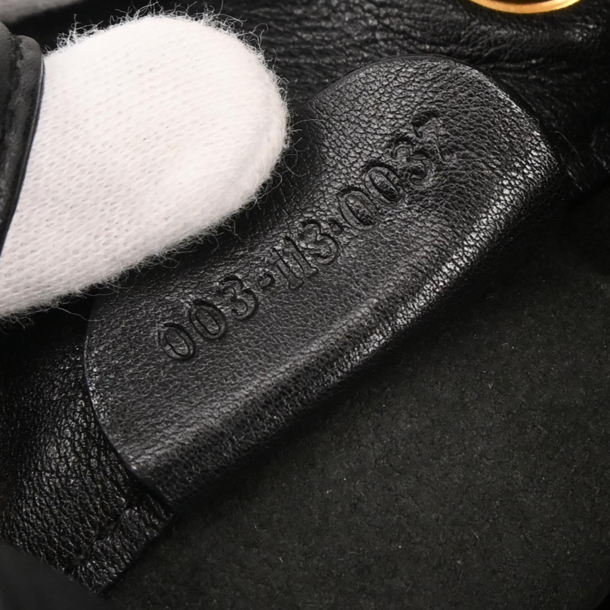 Gucci Vintage Bamboo Sling Backpack Leather