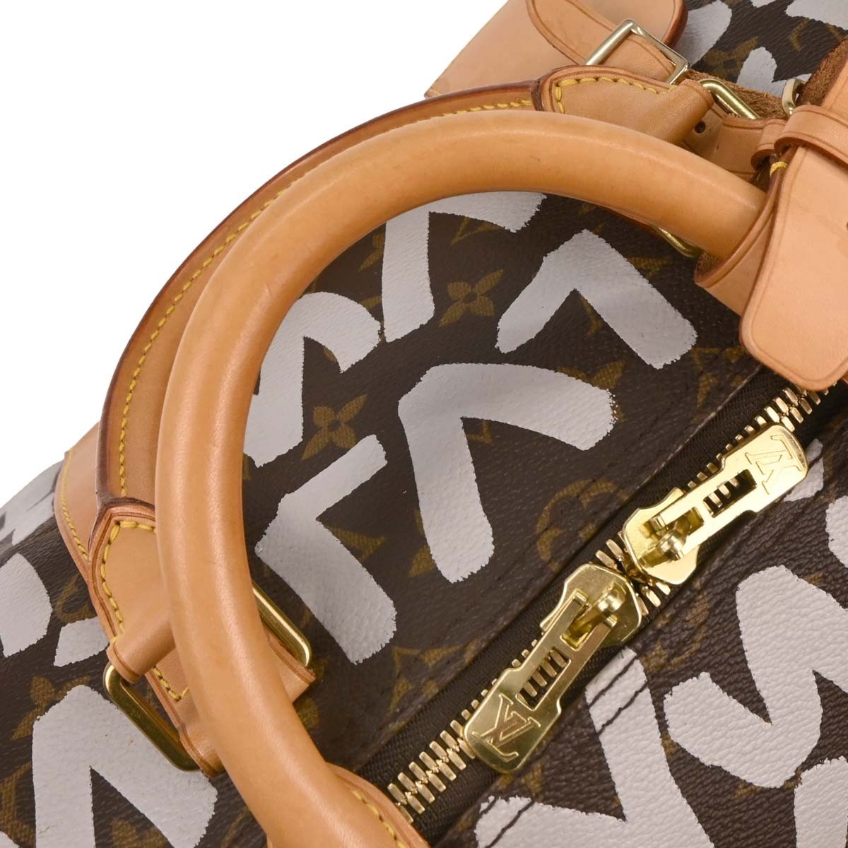 Louis Vuitton Keepall Bag Limited Edition Monogram Graffiti