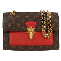 Louis Vuitton Victoire Handbag Monogram Canvas and Leather