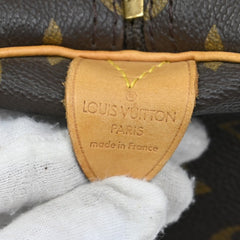 Louis Vuitton Keepall Bag Monogram Canvas