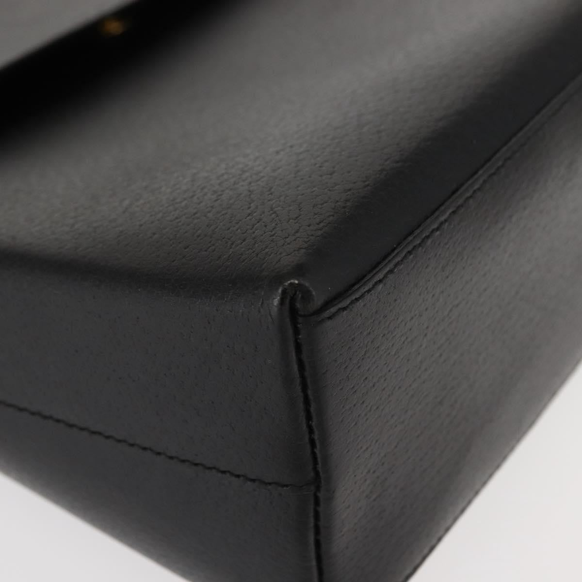 Gucci Vintage Bamboo Handle Bag Leather