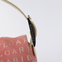 Bvlgari B.Zero1 Logomania Bag Canvas with Leather