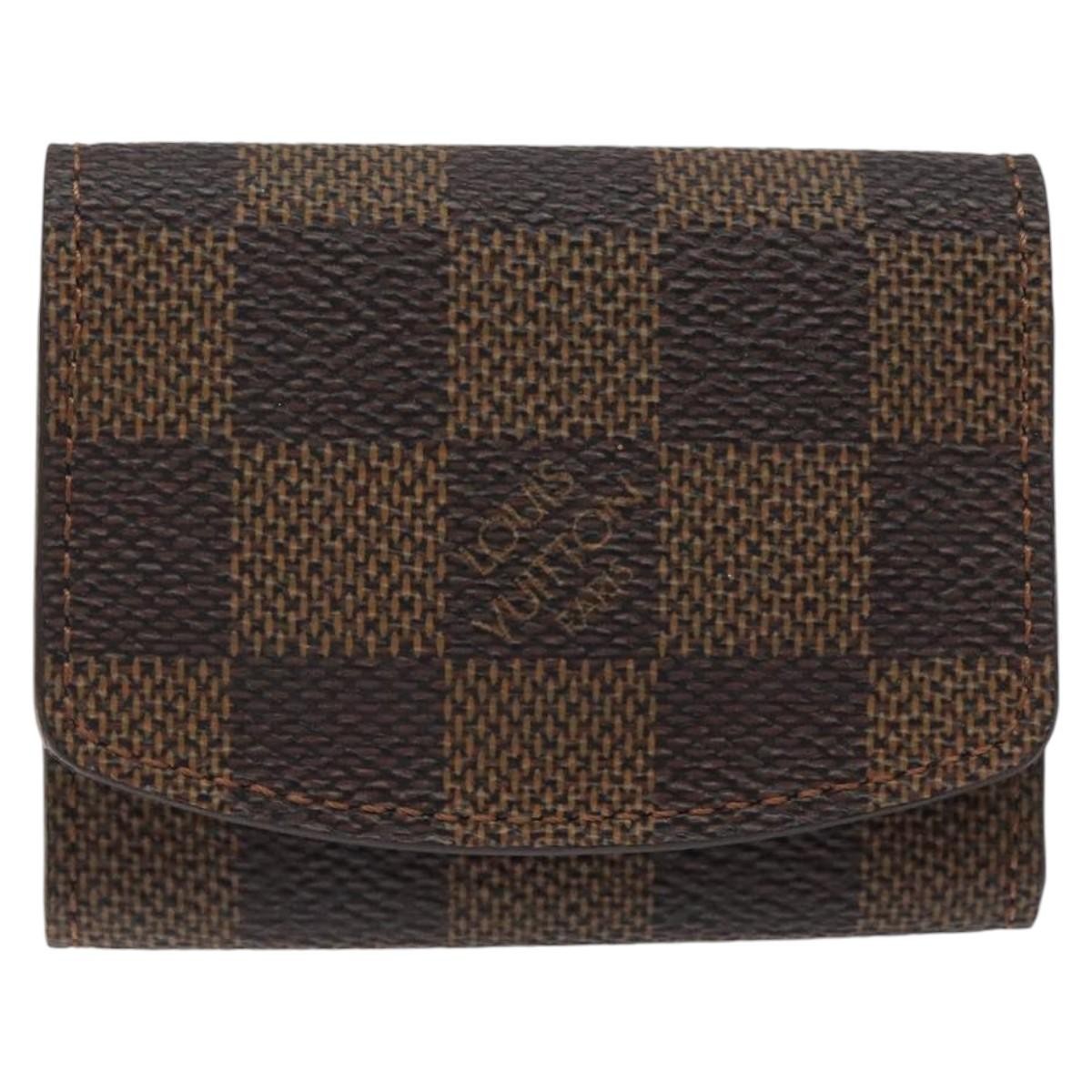 Louis Vuitton Cufflinks Case Damier