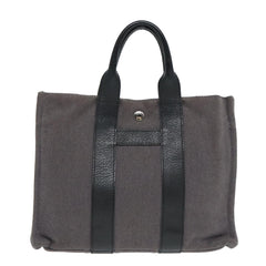 Hermes Sac Harnais Tote Toile and Leather