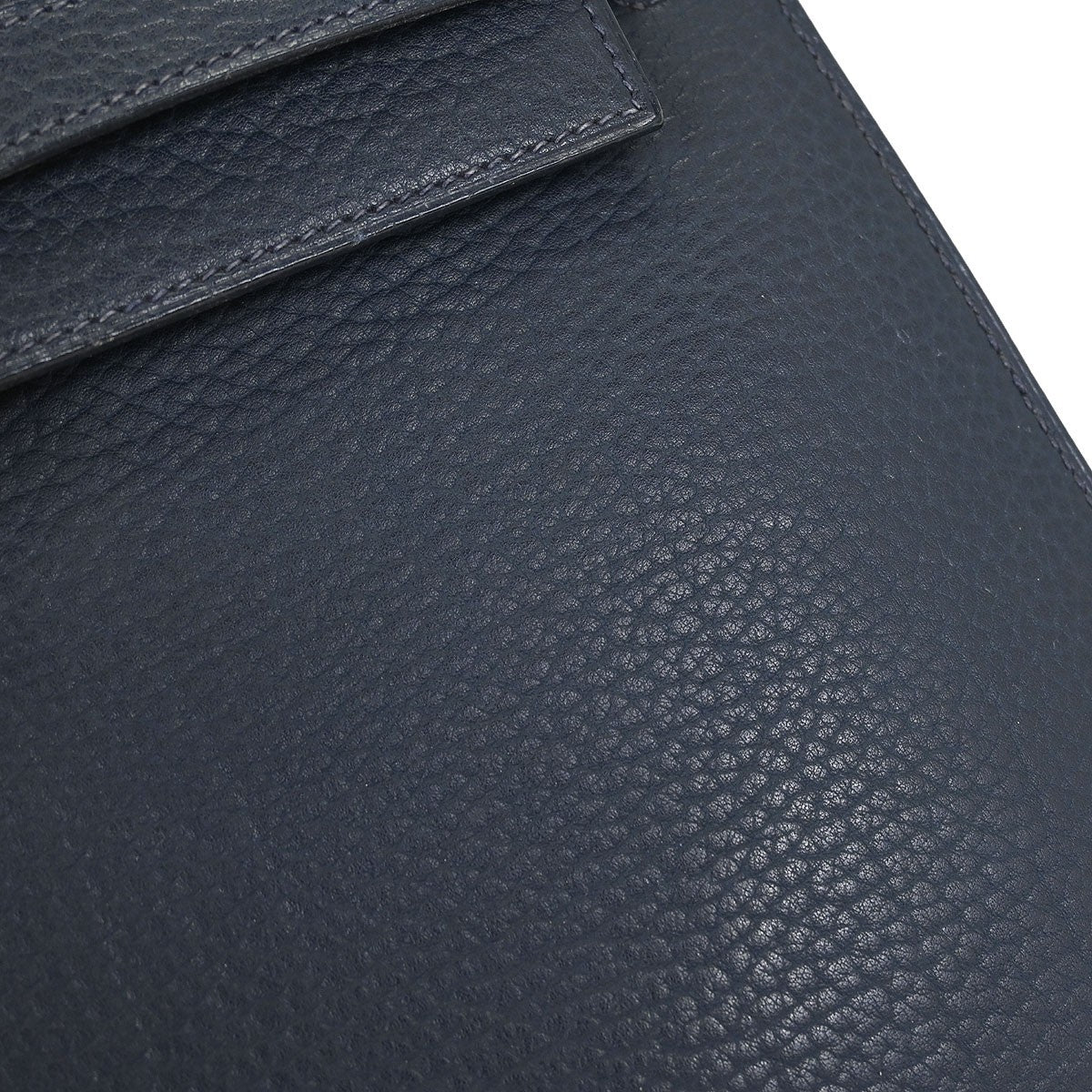 Hermes Kelly Handbag Blue Ardennes with Gold Hardware