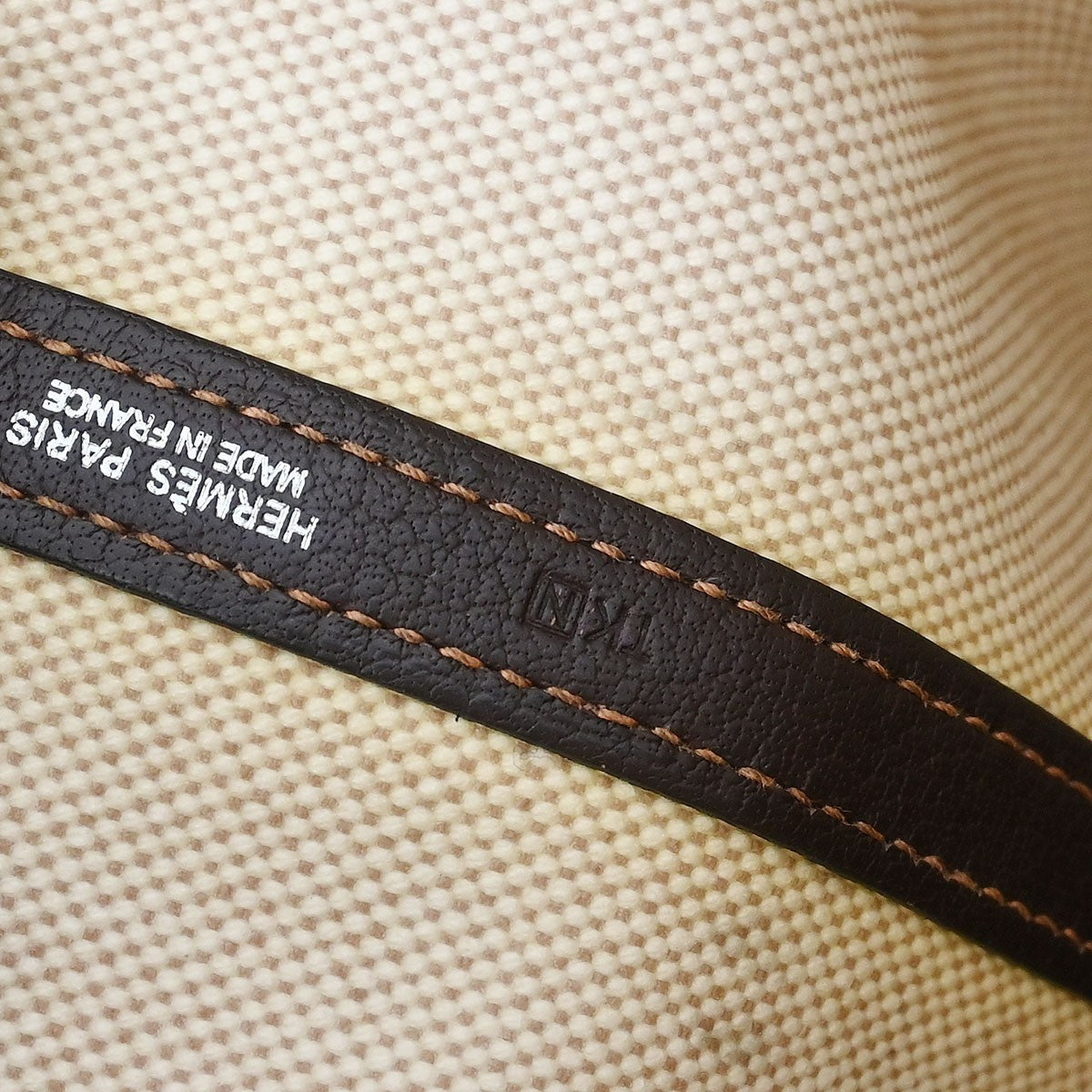 Hermes Garden Party Tote Canvas and Leather