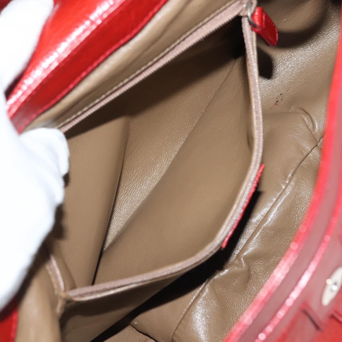 Bvlgari Chandra Top Handle Bag Leather