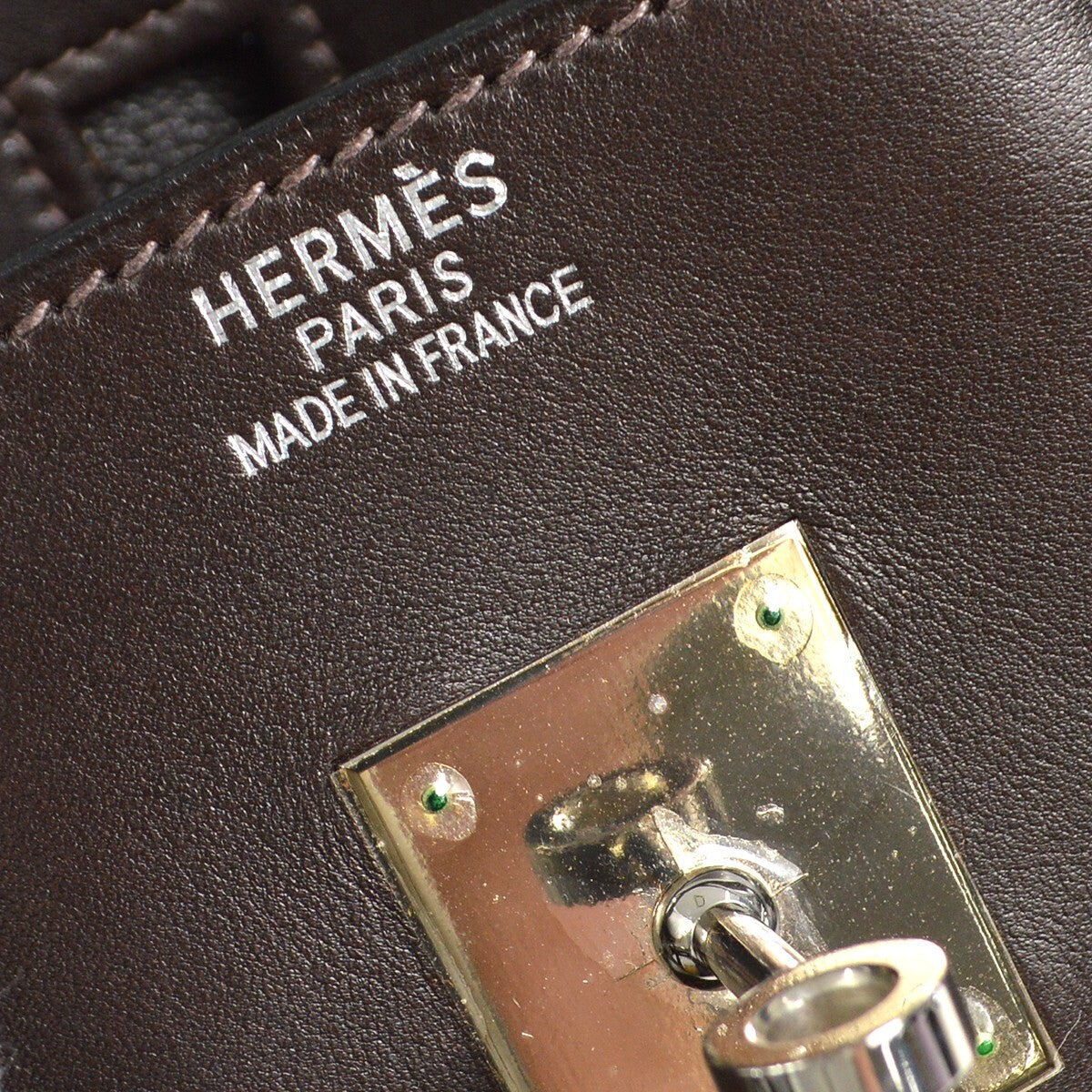 Hermes Birkin Handbag Vibrato and Box Calf