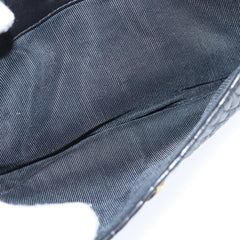 Bally Vintage Chain Shoulder Bag Quilted Leather