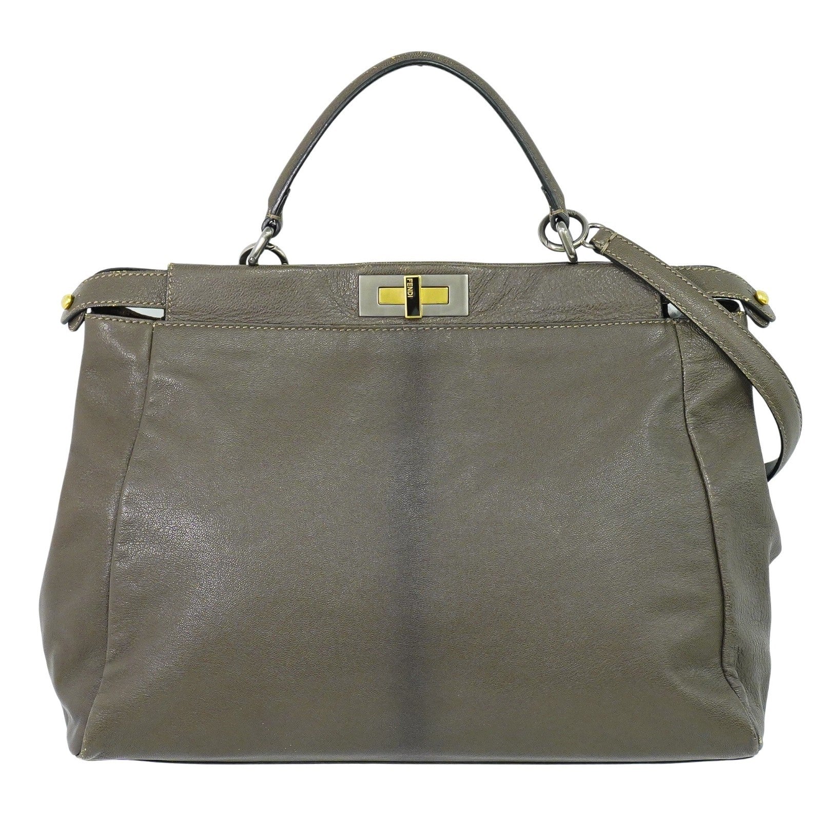 Fendi Peekaboo Bag Leather
