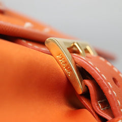 Prada Buckle Messenger Bag Tessuto
